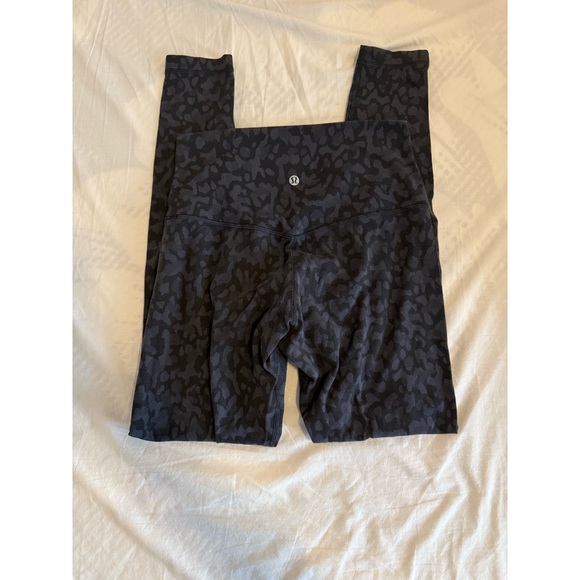 lululemon athletica Black Patterned Leggings - Picture 2 of 5